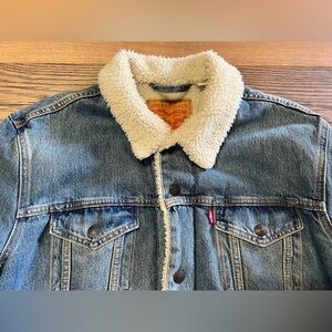 TYPE III SHERPA TRUCKER JACKET Size Large